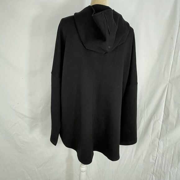 with Half-Zip, Front Pockets, Oversized Casual Sweatshirt for Women XL - Picture 6 of 15